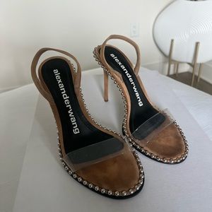 Nova Clay Sandal in Nude
Alexander Wang